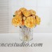 Rosdorf Park Rose Centerpiece in Pineapple Glass Vase VQS2574